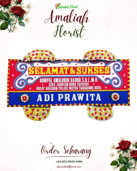 Papan Bunga Ucapan Selamat Cimacan